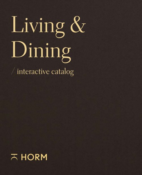Cataloghi Living and Dining - 2023